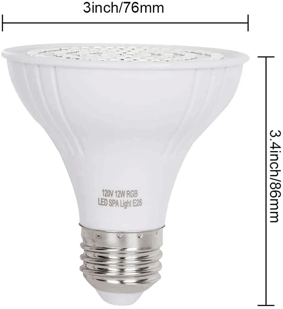 Xy Spa & Wellness Reviews - 12W SPA Lambası LED Yüzme Havuzu