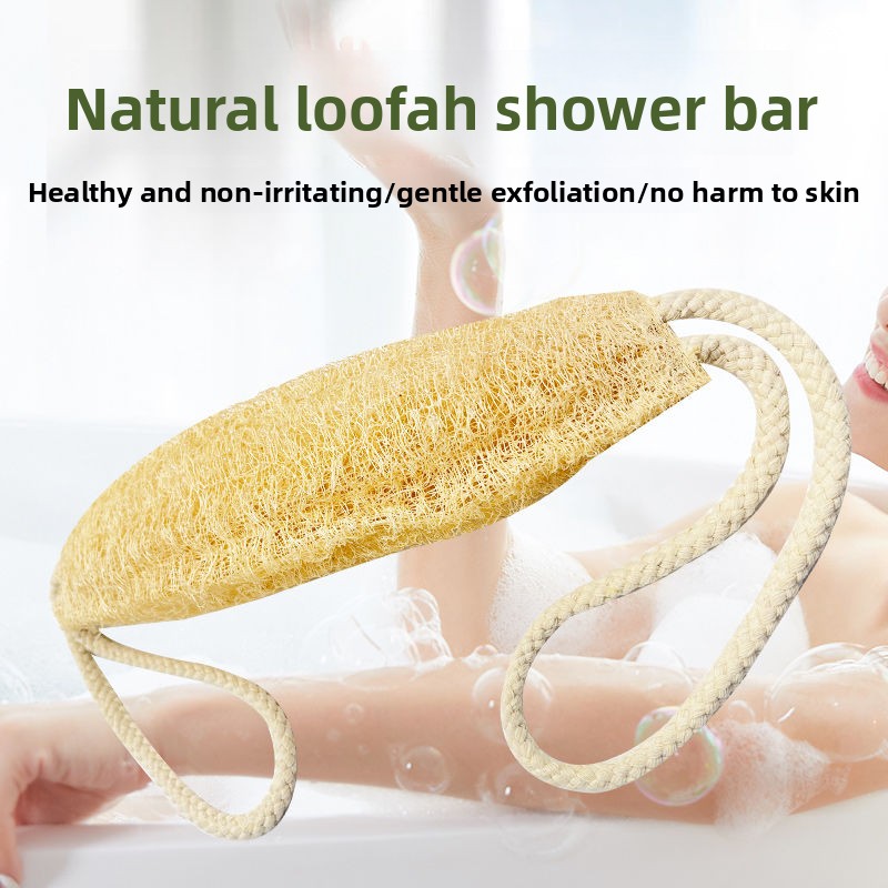 Body Loofah Natural - Lofa Banyo Ovma Aleti, Doğal Sırt