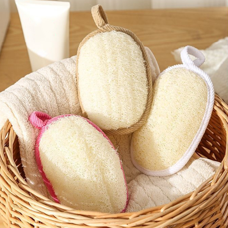 Body Loofah Natural - 1 Adet Çevre Dostu Doğal Lif