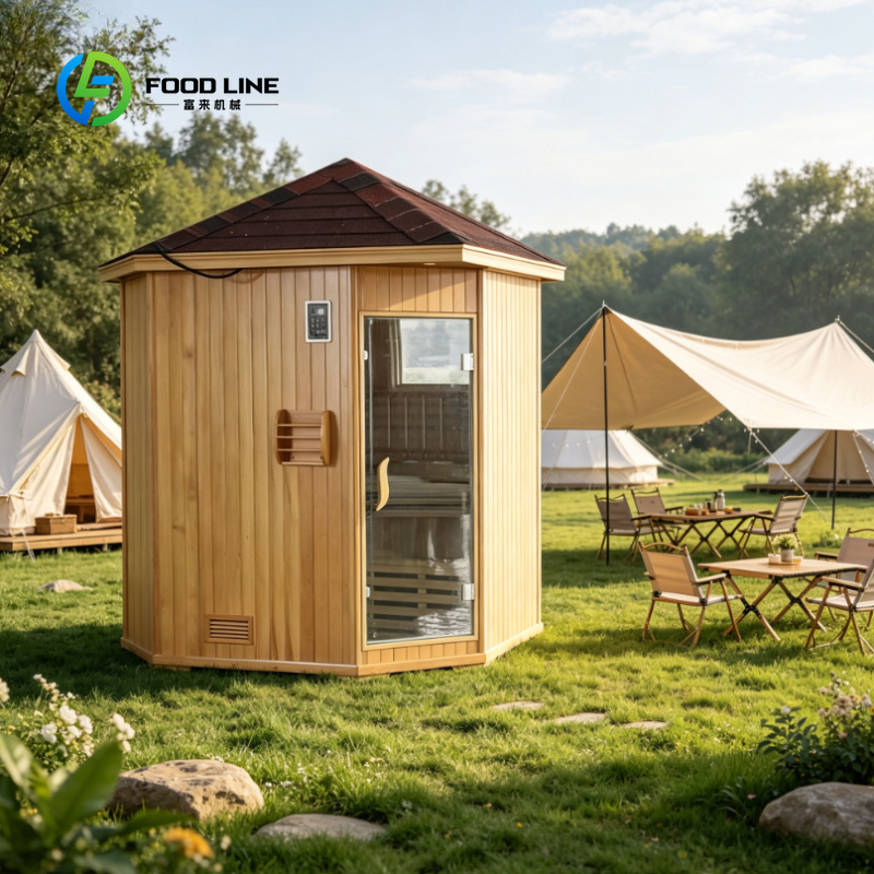 Home Spa Wellness - Özel Tasarım Modern Elektrikli Kanada Hemlock