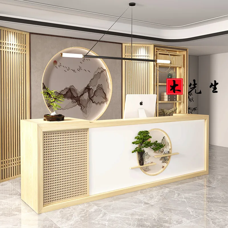 Masif Ahşap Resepsiyon Bankosu - Wellness Spa With Hotel incelemesi ve fiyatı