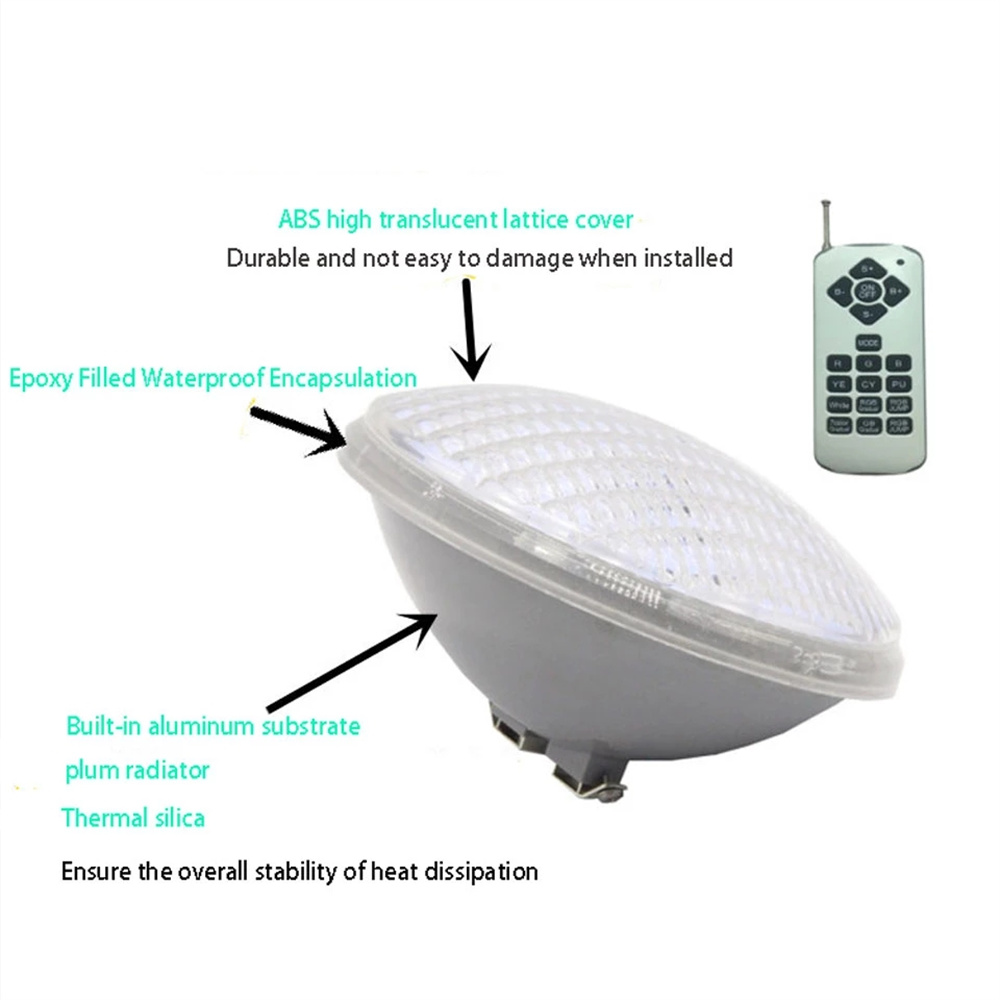 45W 25W PAR56 RGB LED Yüzme Ha - Xy Spa & Wellness Reviews incelemesi ve fiyatı