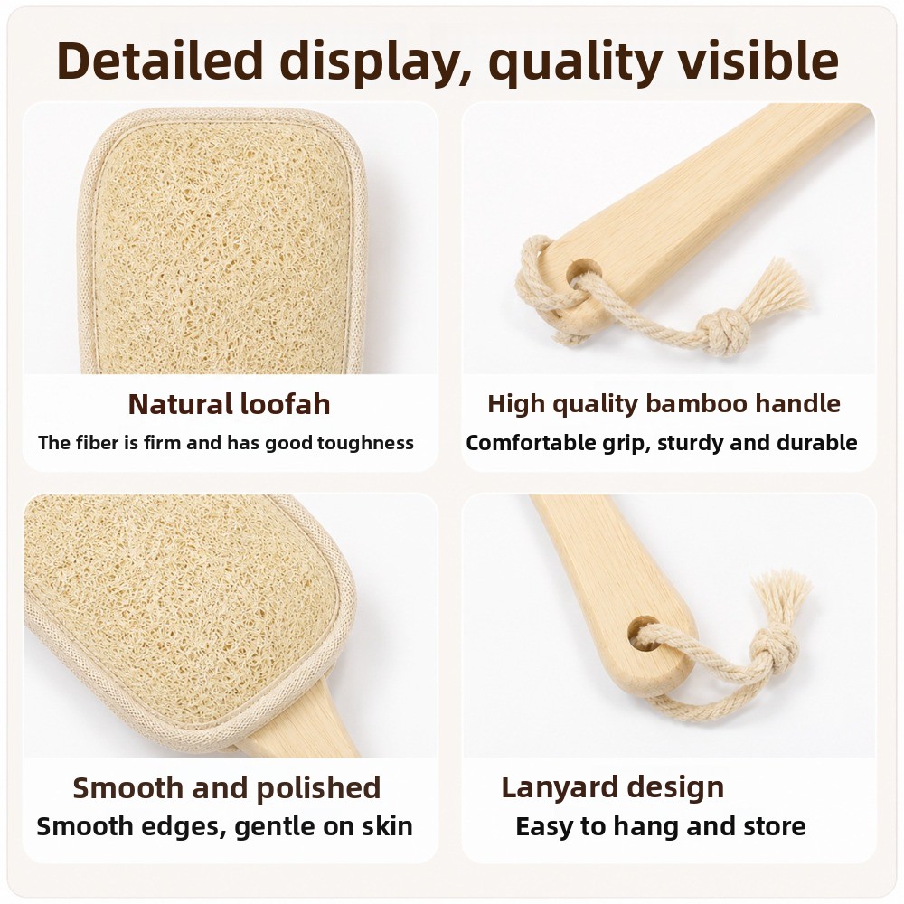 Çift Taraflı Doğal Lif Banyo F - Body Loofah Natural incelemesi ve fiyatı