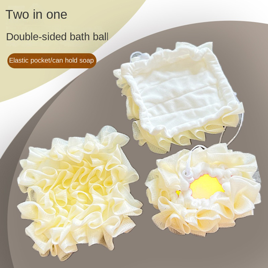 Yumuşak Cilt Dostu Çiçekli Dan - Body Loofah Natural incelemesi ve fiyatı