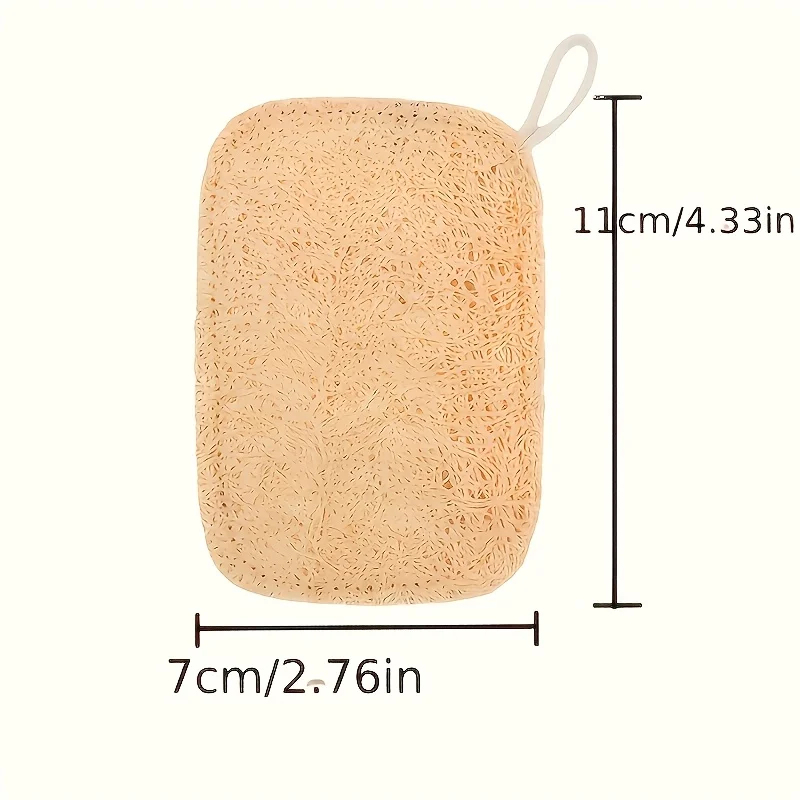 6 adet Doğal Lifli Peeling Sün - Body Loofah Natural incelemesi ve fiyatı
