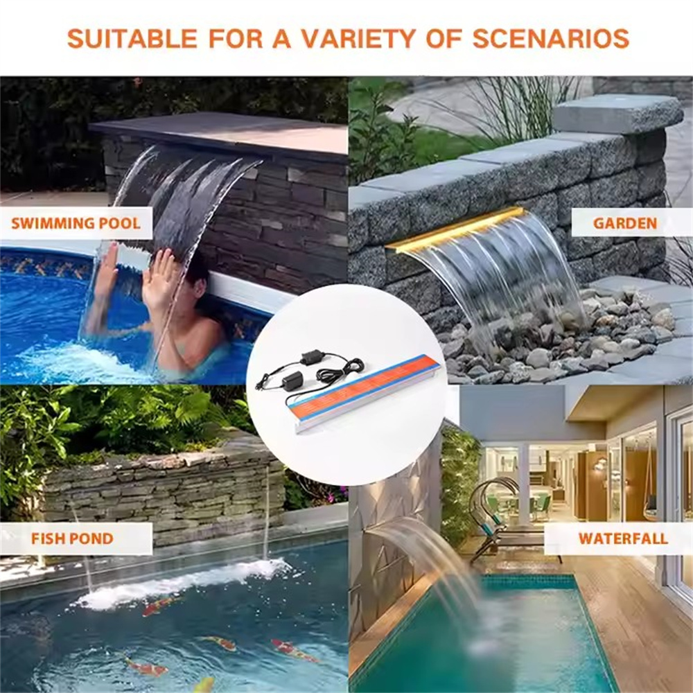 600MM DC12V Sualtı Şelale Bıça - Xy Spa & Wellness Reviews incelemesi ve fiyatı